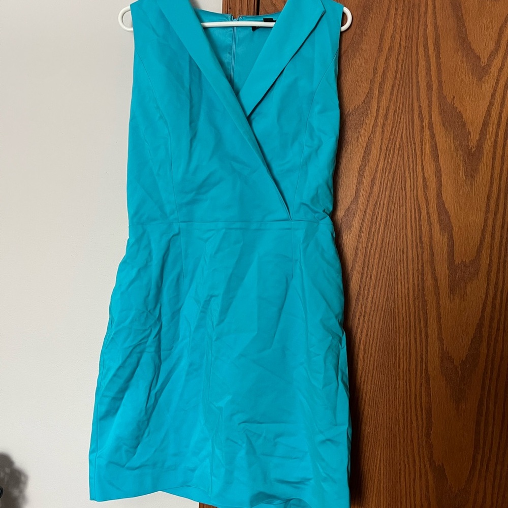 Boston Proper Vibrant Blue Mini Dress